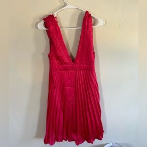 pink ruffled TJ Maxx Dress. Size Small